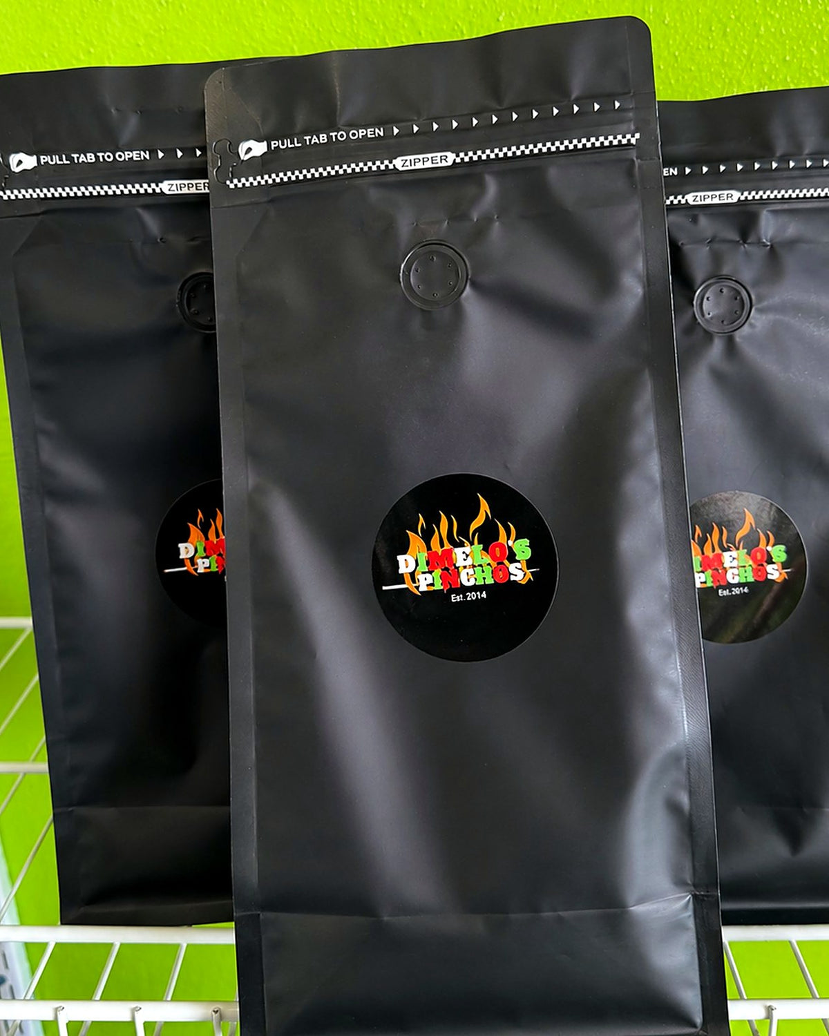 Bolsas de adobo de la casa Dímelo's Pinchos